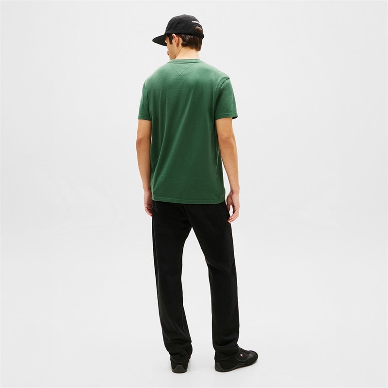 Tommy Jeans Herre TJ Trænings T-shirt Shadow Pine - Billede 3