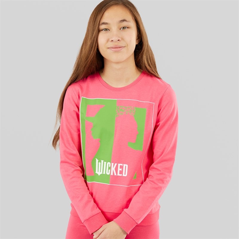 Wicked Piger Kylum Sweatshirt Og Leggings Træningsdragt Camilla - Billede 3