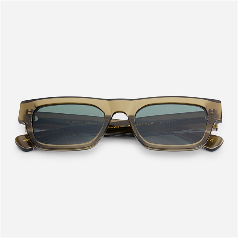 MessyWeekend Ny Dylan Reveal Solbriller Bottle Green/Transparent - Billede 3