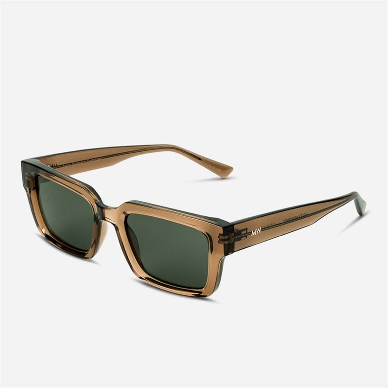 MessyWeekend Louie Solbriller Bottle Green - Billede 1