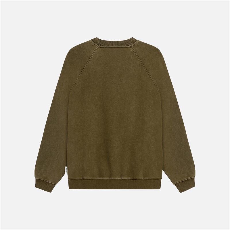 Woodbird Zhang Farve Sweatshirt Dark Brown - Billede 2