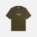 Woodbird Beam Farve T Shirt Dark Brown