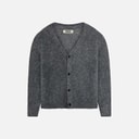 Woodbird Koon Loop Cardigan Asphalt