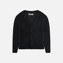 Woodbird Koon Loop Cardigan Sort