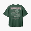 Woodbird Herre Baine Dim Sum T-Shirt Dark Green