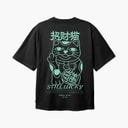 Woodbird Herre Baine Lucky T-shirt Sort