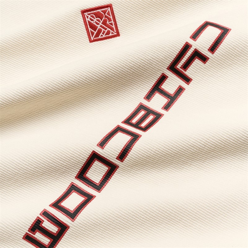 Woodbird Herre Beam 90er Sport T Shirt Off White - Billede 3