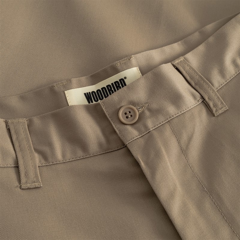 Woodbird Herre Rami Chino Shorts Stone - Billede 4