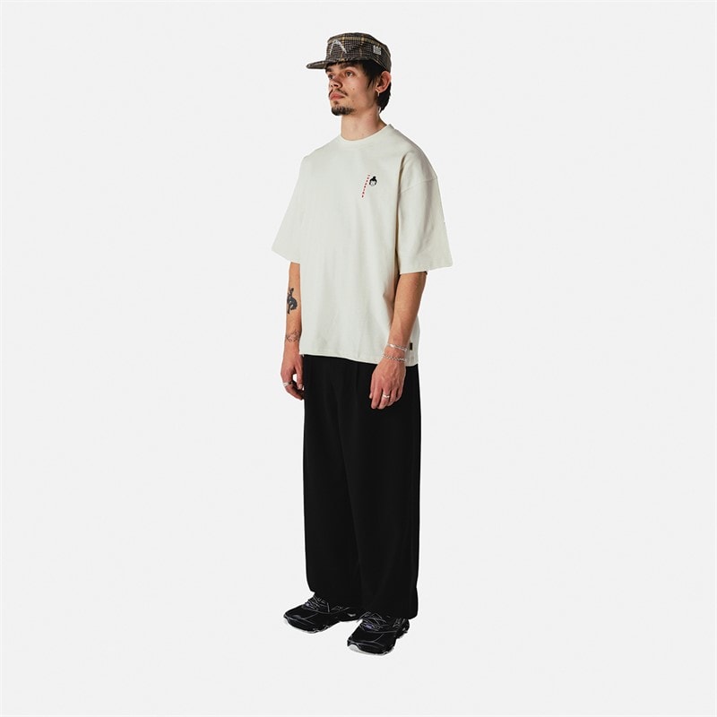 Woodbird Herre Beam Suma T-shirt Off White - Billede 3