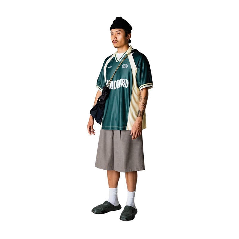Woodbird Herre Taka Kortærmet Polo Shirt Pine Green - Billede 3