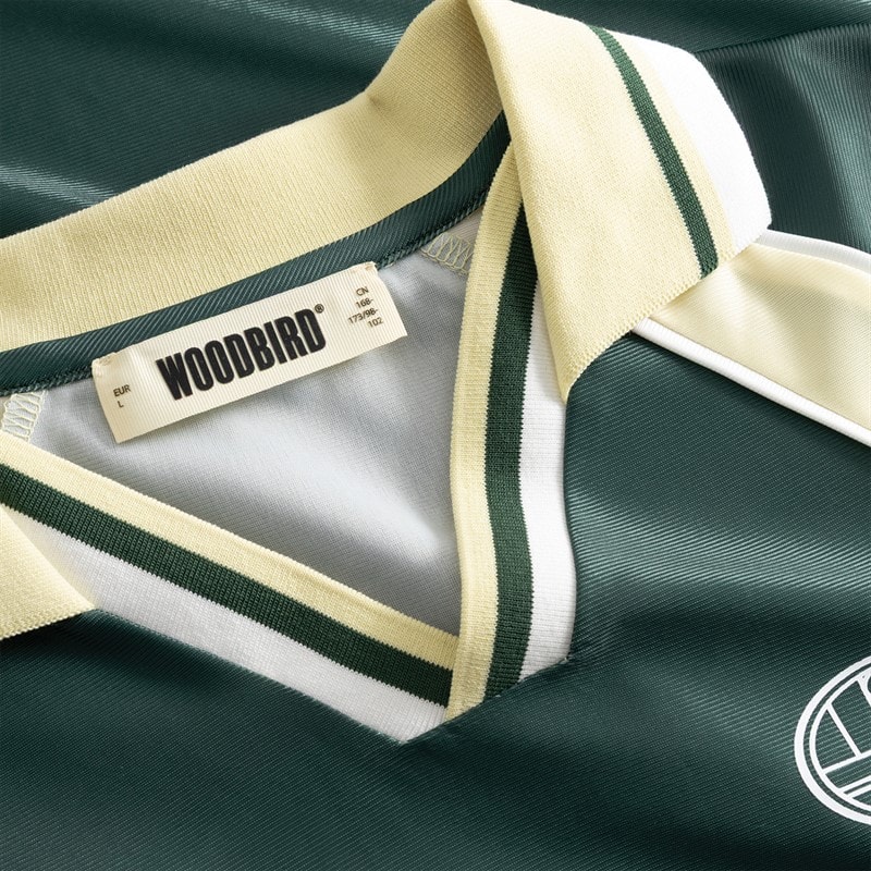 Woodbird Herre Taka Kortærmet Polo Shirt Pine Green - Billede 5
