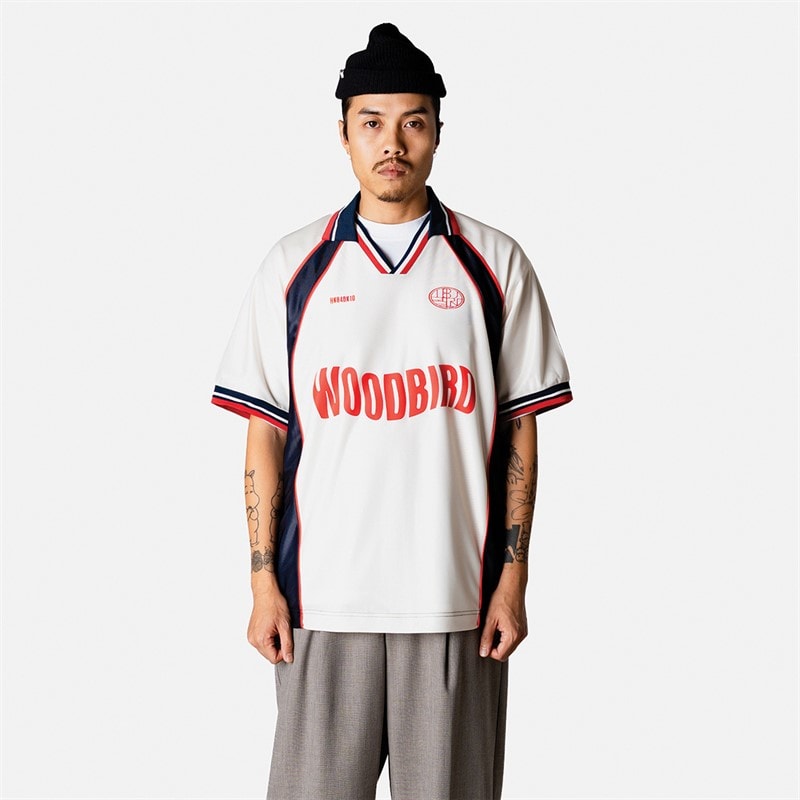 Woodbird Herre Taka Kortærmet Polo Shirt Off White