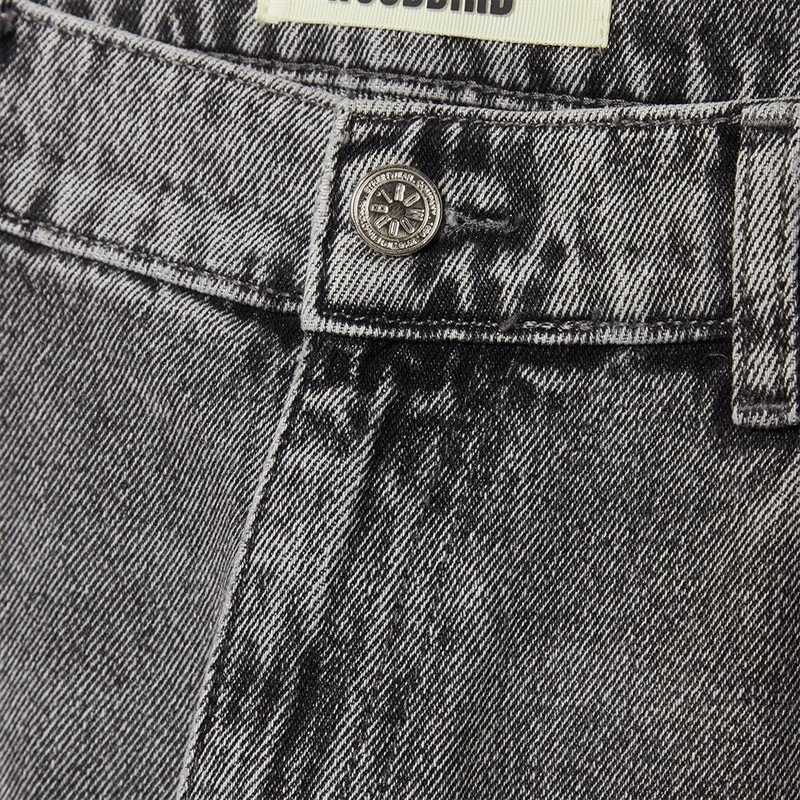 Woodbird Herre Doc Regular Tapered Jeans Grå - Billede 4