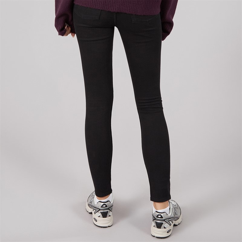 JJ REBEL Dame Michelle Skinny Fit Jeans 637 Sort - Billede 2