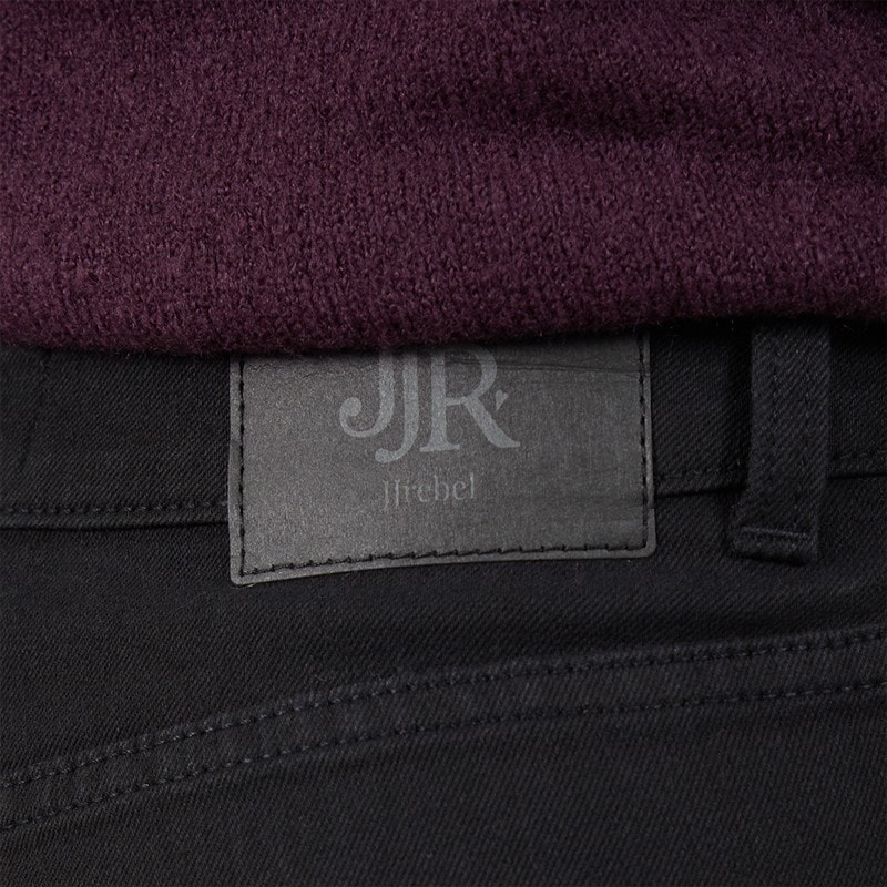 JJ REBEL Dame Michelle Skinny Fit Jeans 637 Sort - Billede 3
