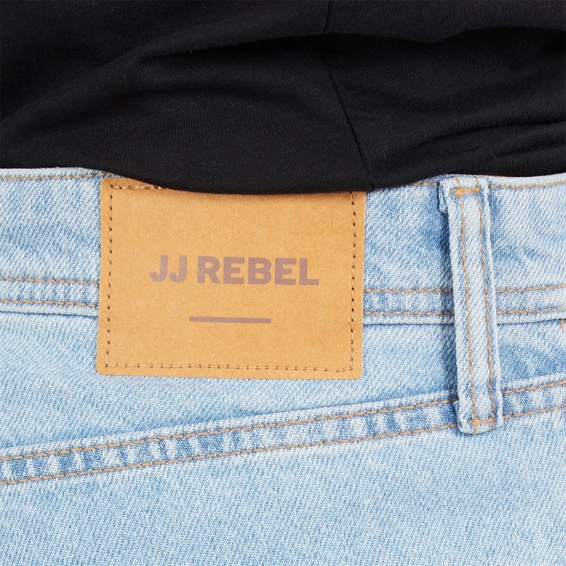 JJ REBEL Herre Ryan 638 Relaxed Fit Jeans Light Blue - Billede 3