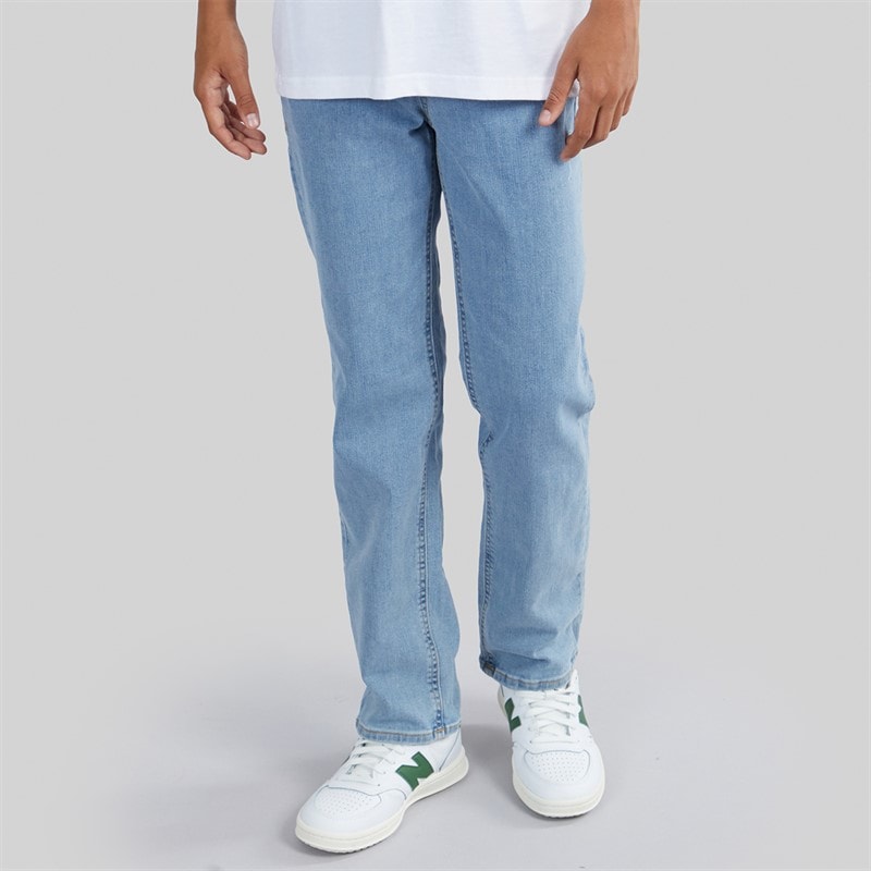 JJ REBEL Drenge Noah Almindelig Pasform Jeans Light Blue
