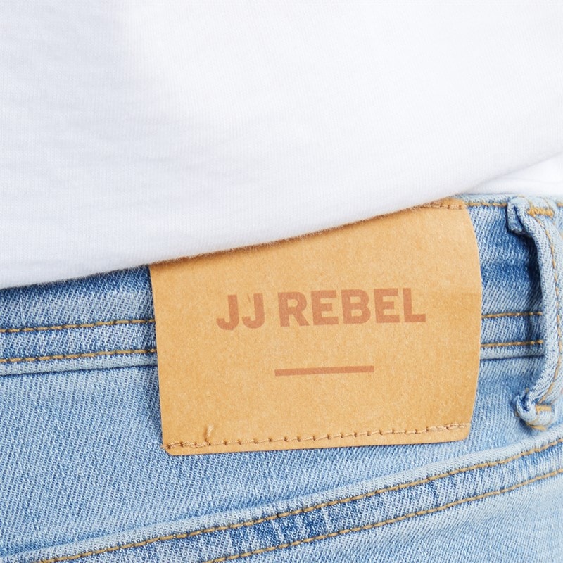 JJ REBEL Drenge Noah Almindelig Pasform Jeans Light Blue - Billede 3