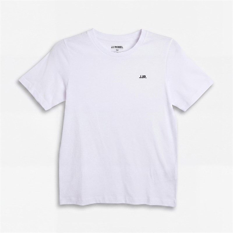 JJ REBEL Drenge Tre Pak T-shirts Sort/Hvid/Vintage Indigo - Billede 2