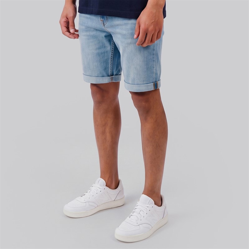 JJ REBEL Herre Craft Denim Shorts Blå