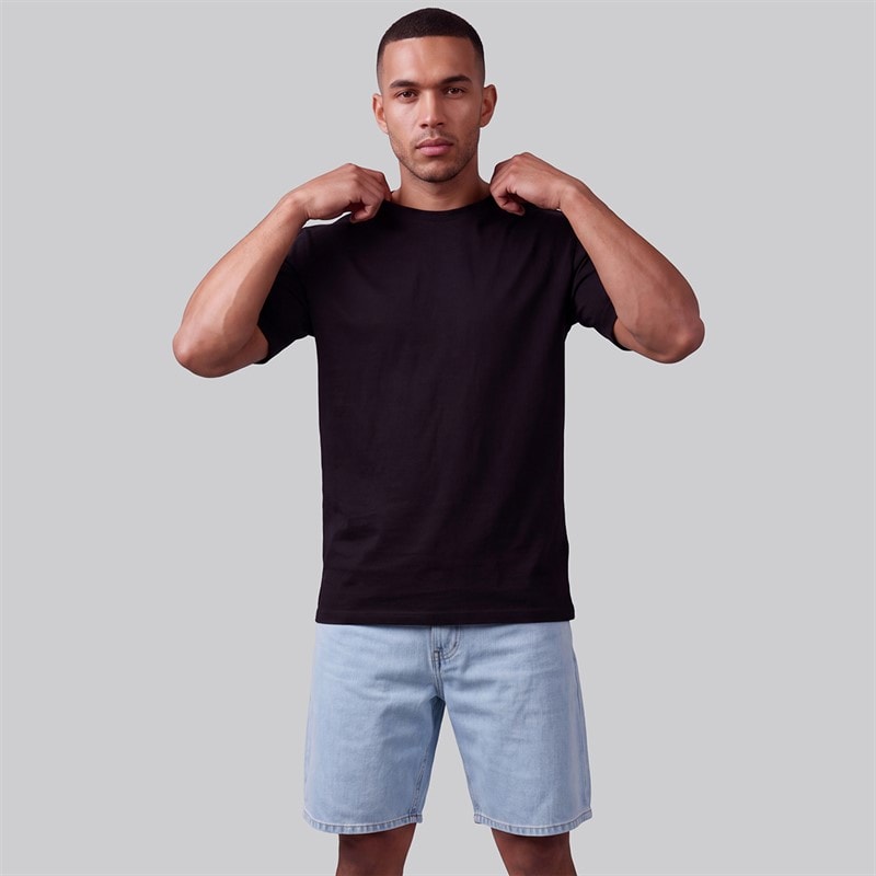 JJ REBEL Herre Simon T Shirt Sort - Billede 3