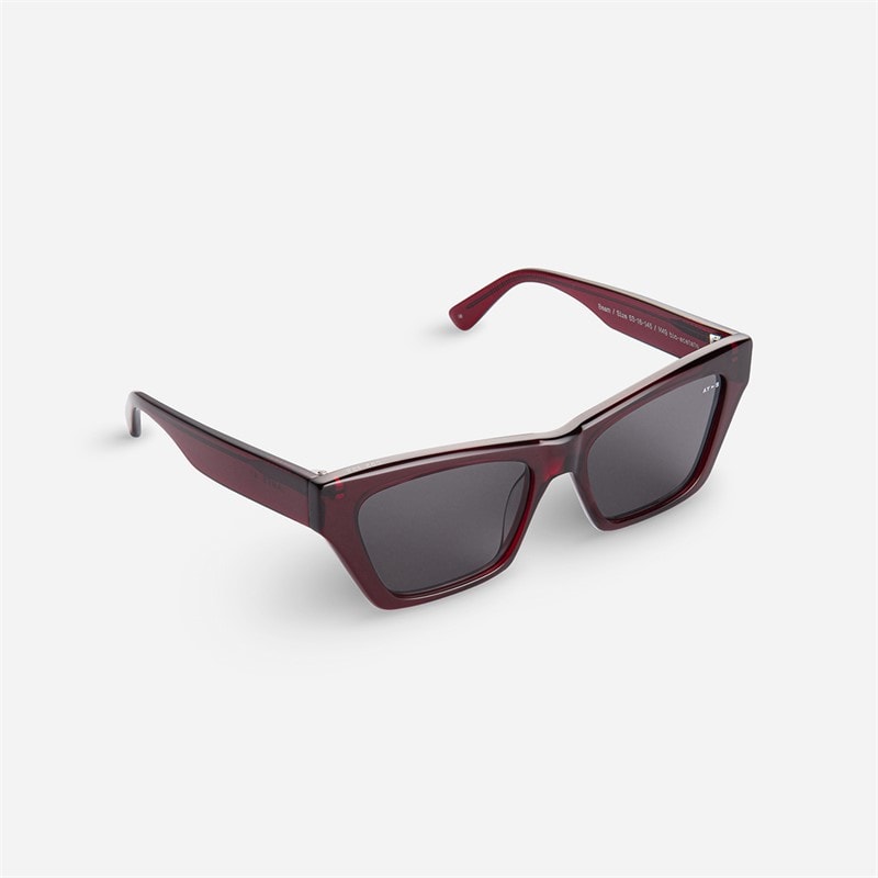 AY Studios Beam solbriller Transparent Burgundy