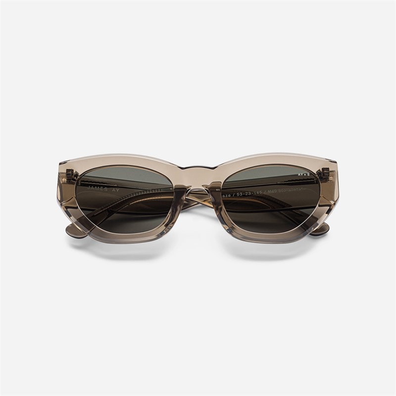 AY Studios Blaze Solbriller Transparent Oyster - Billede 2