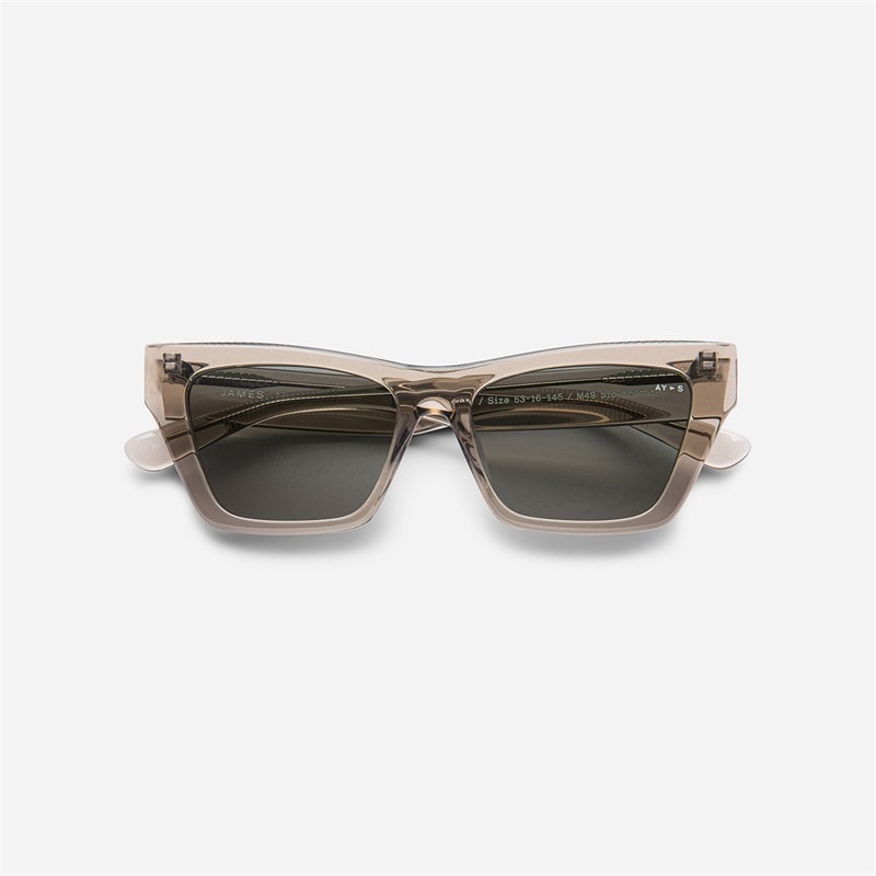 AY Studios Beam solbriller Transparent Oyster - Billede 2