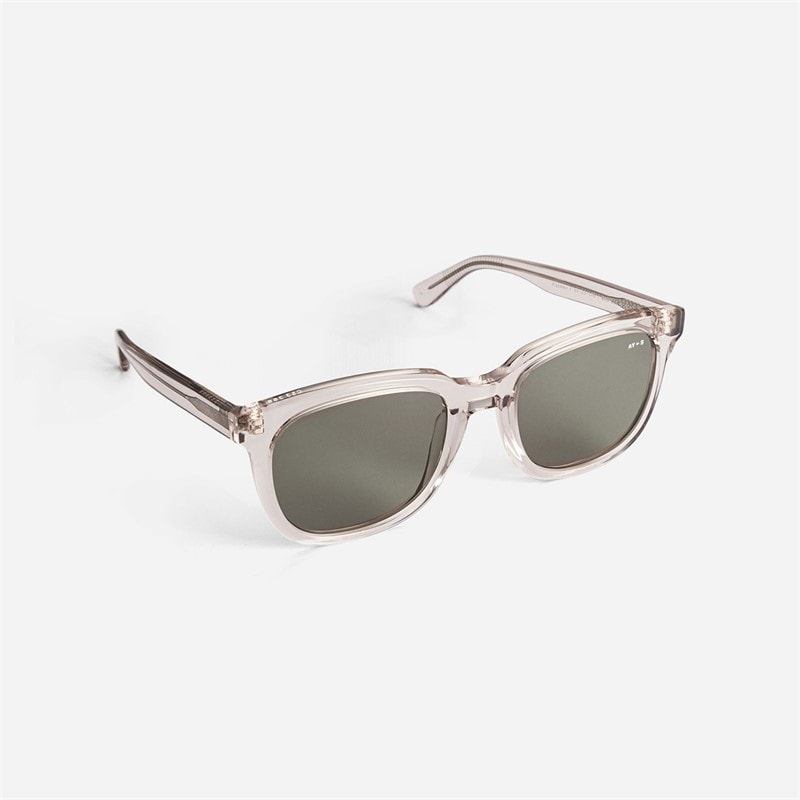 AY Studios Palmer Solbriller Transparent Sand - Billede 1