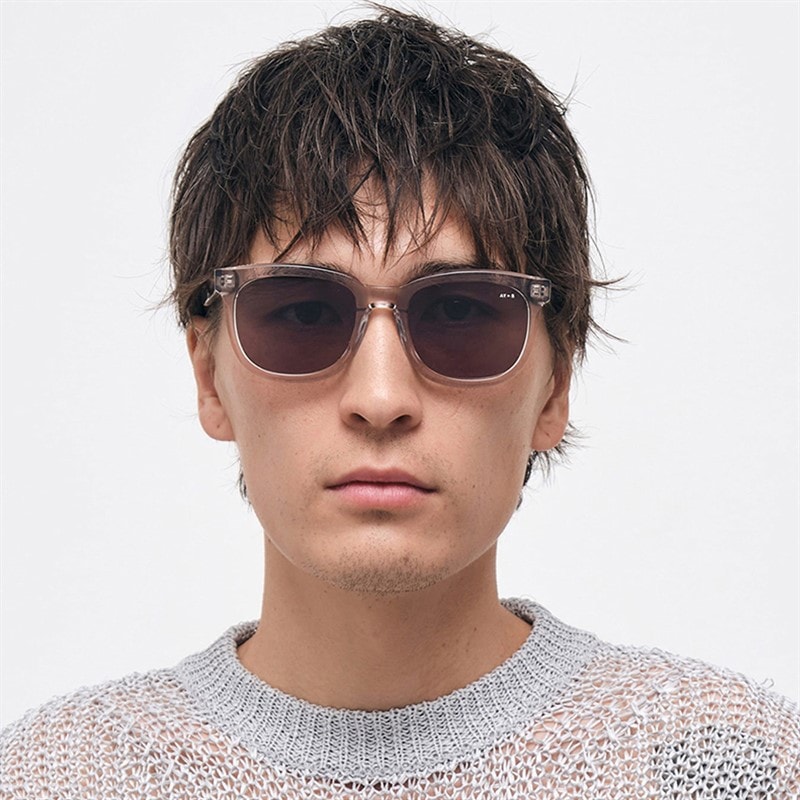 AY Studios Palmer Solbriller Transparent Sand - Billede 3