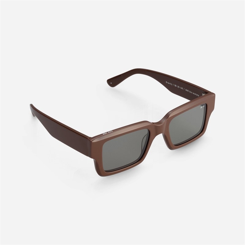 AY Studios Gravity Solbriller Solid Chocolate Brown - Billede 2