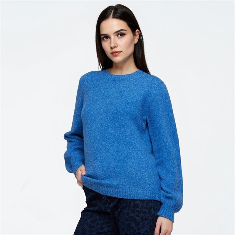 Moves Dame Asla Sweater 4041 Star Sapphire - Billede 1