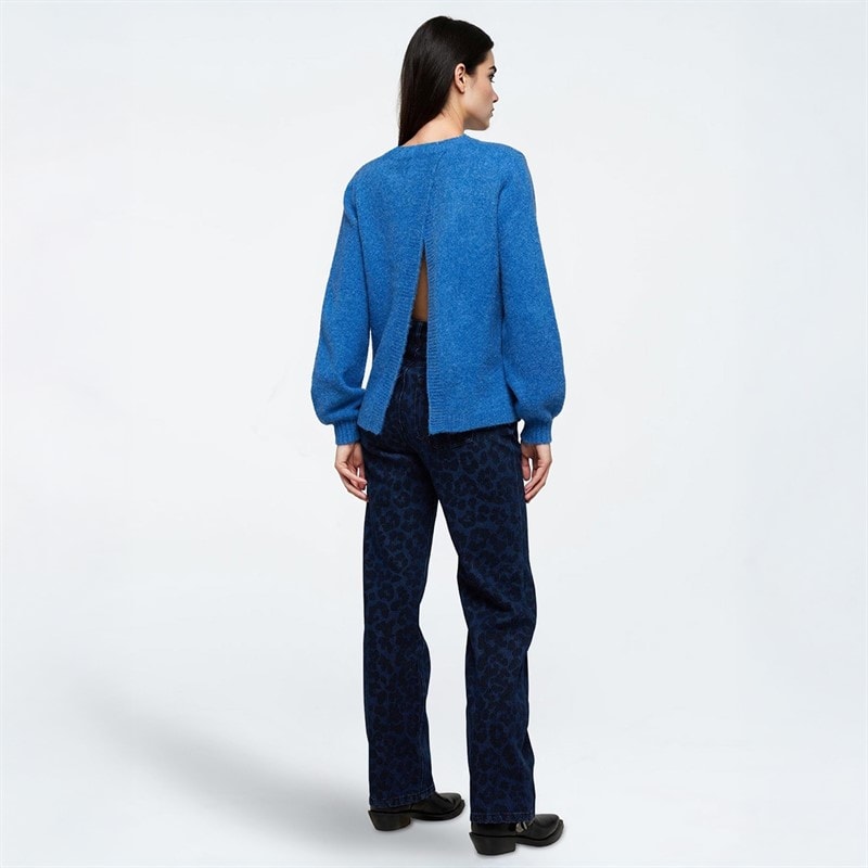Moves Dame Asla Sweater 4041 Star Sapphire - Billede 2