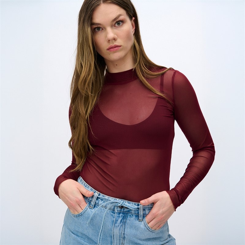 Moves Dame Filana Langærmet Bluse 1624 Sassafras - Billede 1