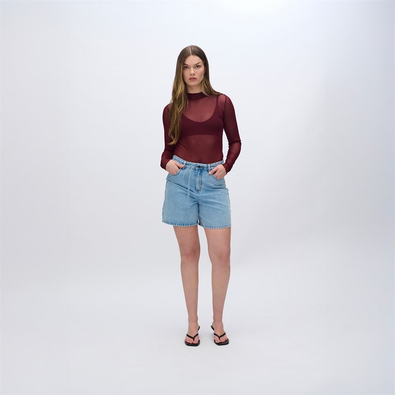 Moves Dame Filana Langærmet Bluse 1624 Sassafras - Billede 3