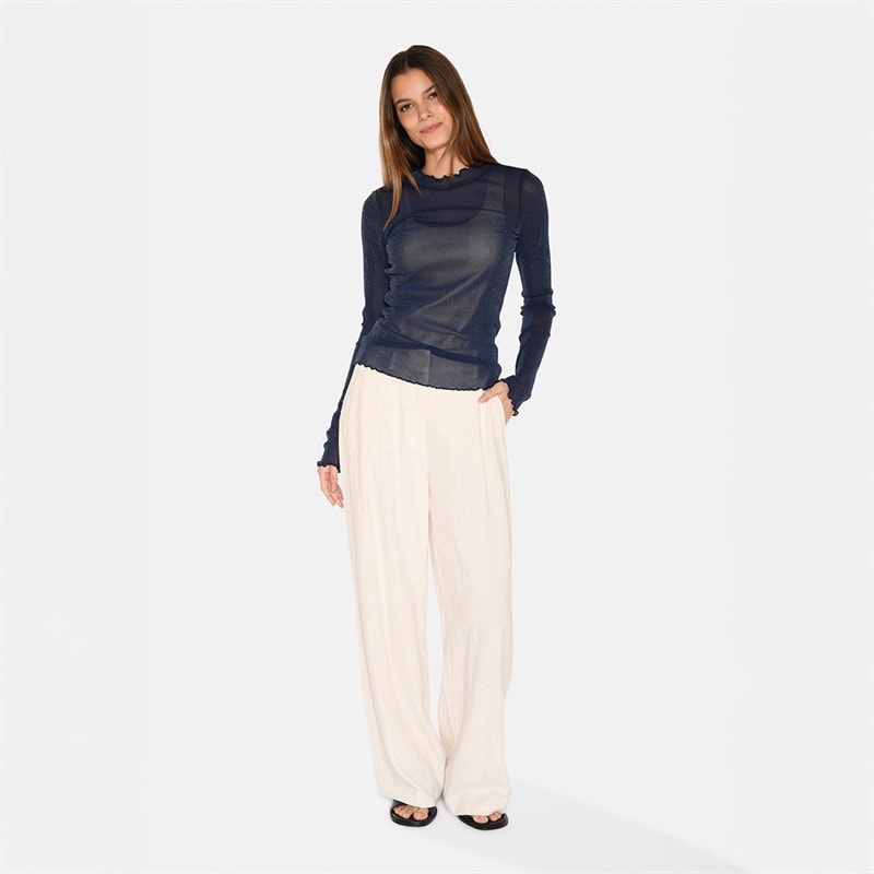 Moves Dame Markhild T-shirt 699 Navy - Billede 3