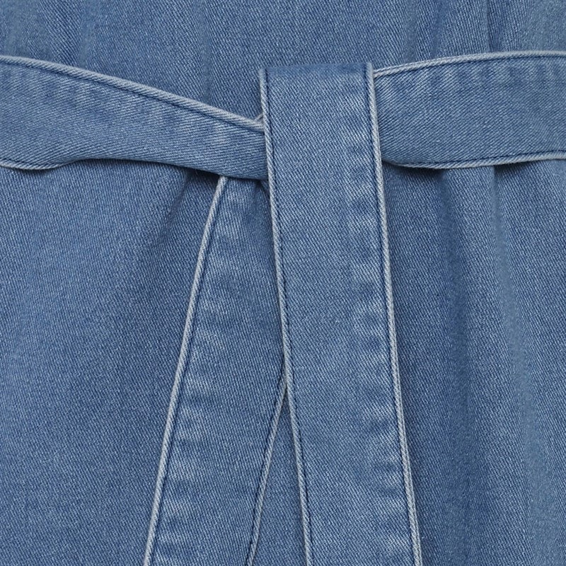 Moves Dame Morgen Kjole 1002 Medium Blue - Billede 5