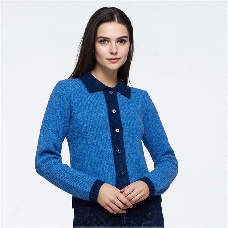 Moves Dame Denna Cardigan 4041 Star Sapphire - Billede 1