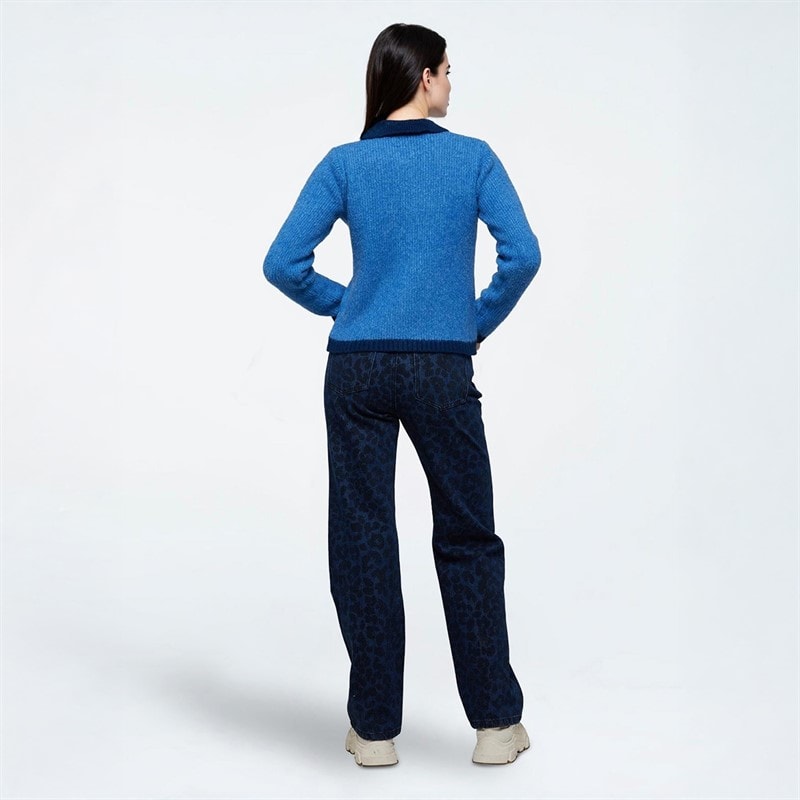 Moves Dame Denna Cardigan 4041 Star Sapphire - Billede 2