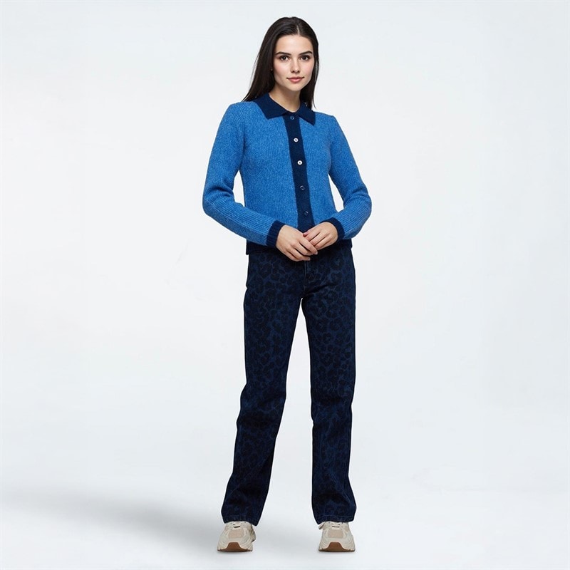 Moves Dame Denna Cardigan 4041 Star Sapphire - Billede 3
