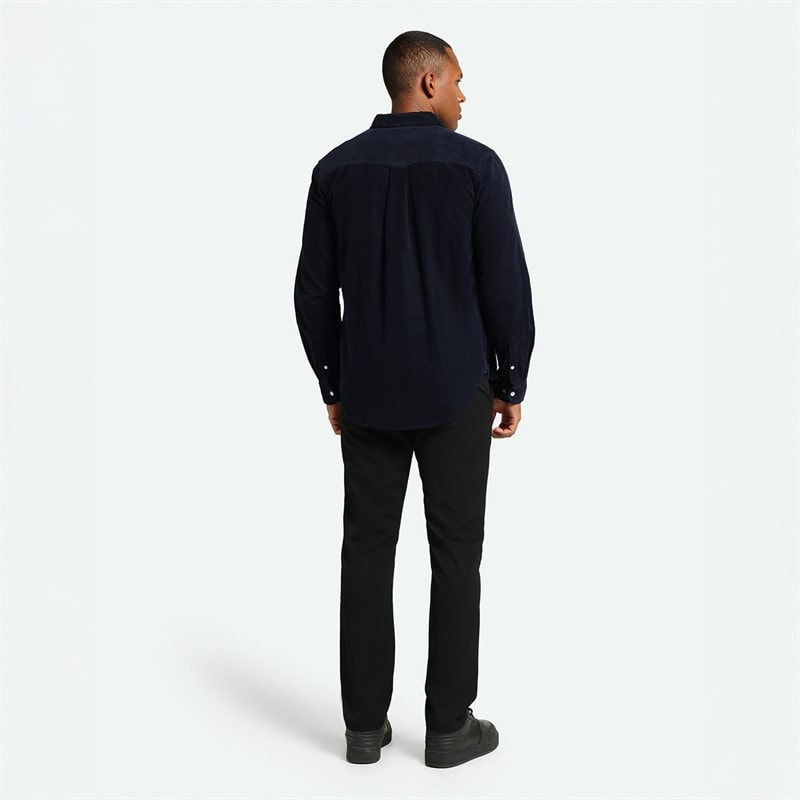 Minimum Herre Colt Langærmet Skjorte 687 Navy Blazer - Billede 2