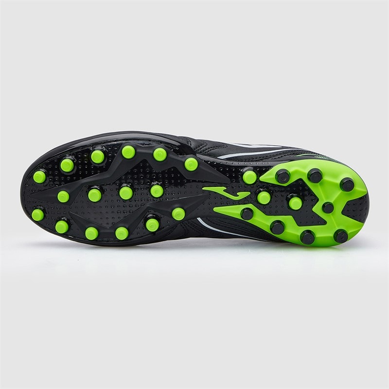 Joma Herre Aguila 25 AG Kunstgræs Fodboldstøvler Sort/Fluoro Green - Billede 3