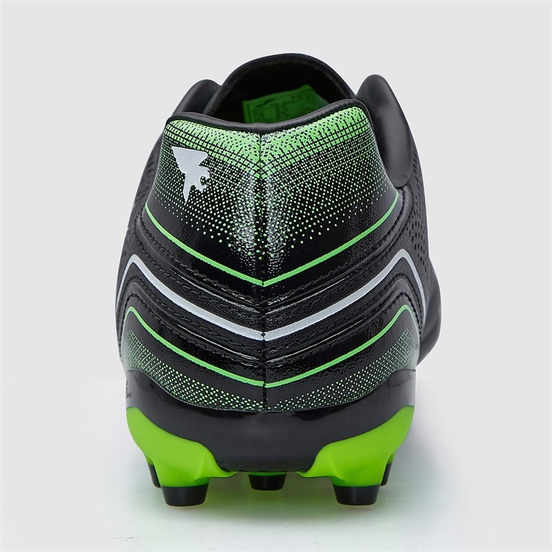 Joma Herre Aguila 25 AG Kunstgræs Fodboldstøvler Sort/Fluoro Green - Billede 4