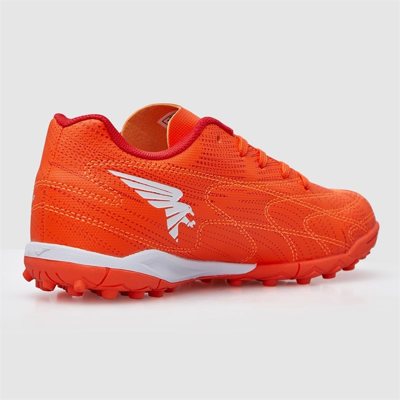 Joma Junior Evolution 25 TF Astro Turf Fodboldstøvler Fluoro Orange - Billede 5