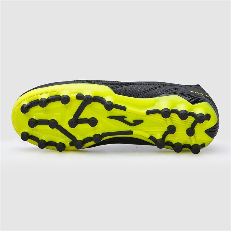 Joma Junior Evolution 25 AG Kunstgræs Fodboldstøvler Sort - Billede 3