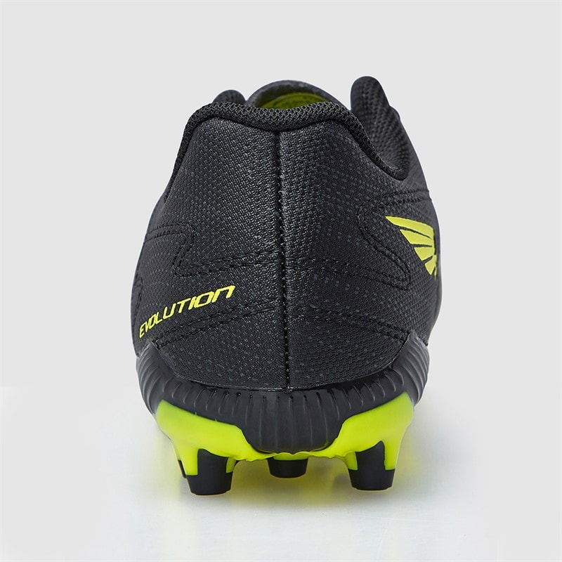 Joma Junior Evolution 25 AG Kunstgræs Fodboldstøvler Sort - Billede 4