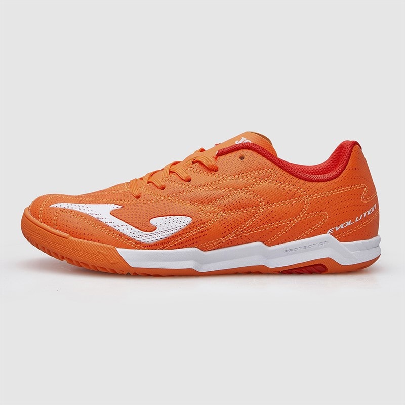 Joma Junior Evolution 25 IN Indendørs Fodboldstøvler Fluoro Orange - Billede 2