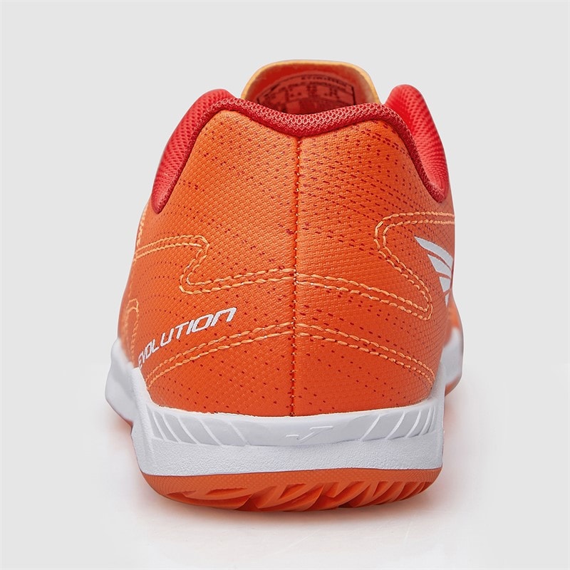 Joma Junior Evolution 25 IN Indendørs Fodboldstøvler Fluoro Orange - Billede 4