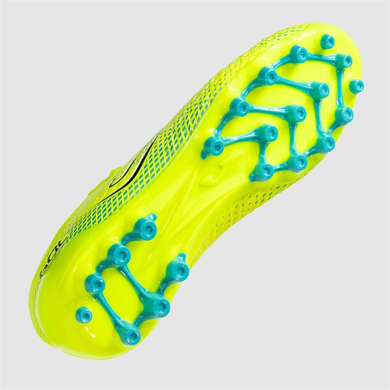 Joma Herre Gol 25 AG Kunstgræs Fodboldstøvler Fluoro Yellow - Billede 2
