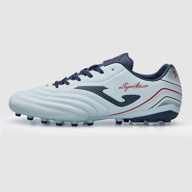 Joma Herre Aguila 25 AG Kunstgræs Fodboldstøvler Lyseblå Navy Blue - Billede 2